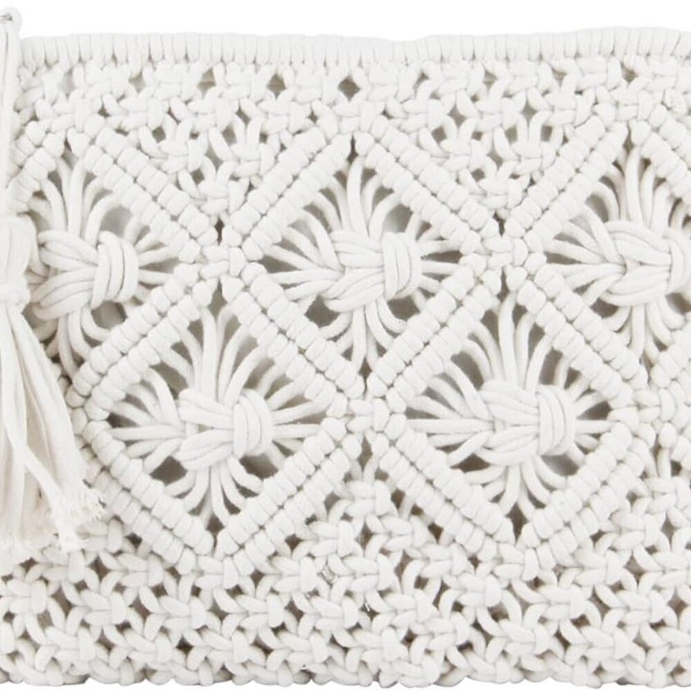 Women’s Handwoven Crossbody Purse Summer Beach Clutch Purses Woven Handmade Shou